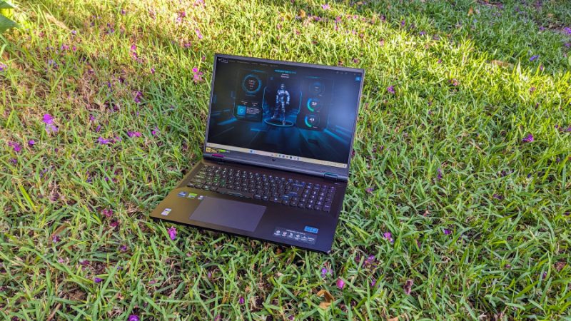 Nvidia RTX Spark chip design shown on a laptop motherboard illustration