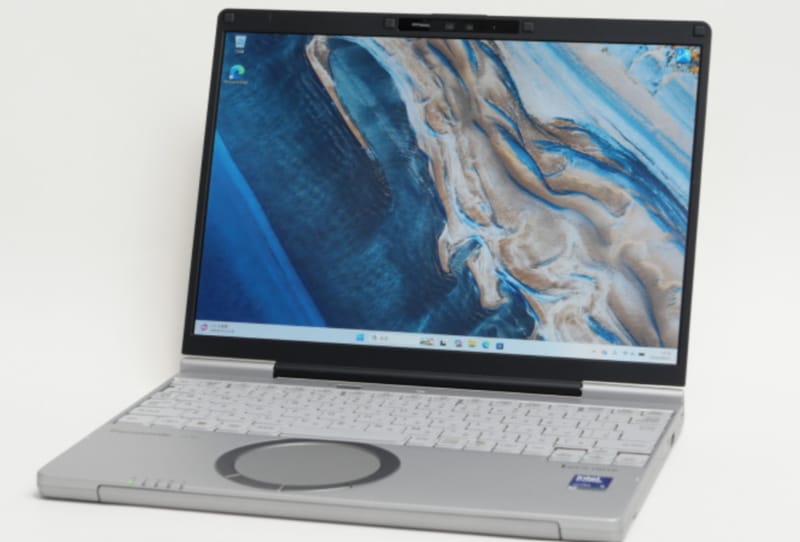 Panasonic Let's Note SC7 ultra-light laptop with round touchpad and removable battery