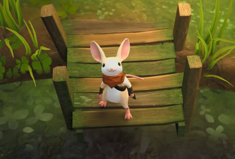 Quill the mouse from Moss, the VR game series by the now-closed Polyarc Games shutting down