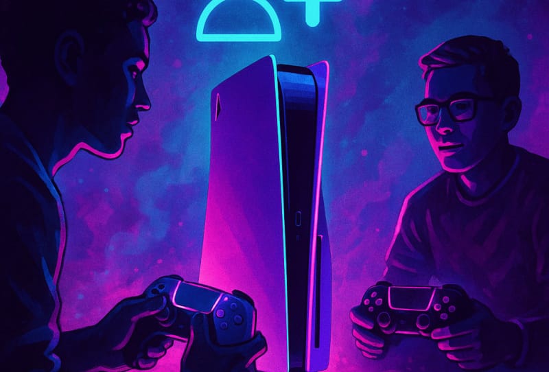Homepage 2026 35 PS5 console settings menu showing the console sharing and offline play option