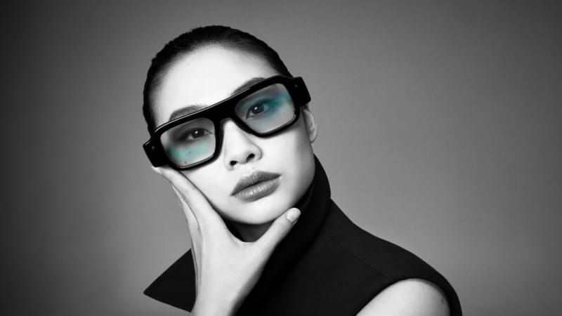Snap Pushes Its AR Glasses Into the Enterprise Market 3 Snap Specs AR glasses displayed on a table, the augmented reality headset Snap is pitching to enterprise customers