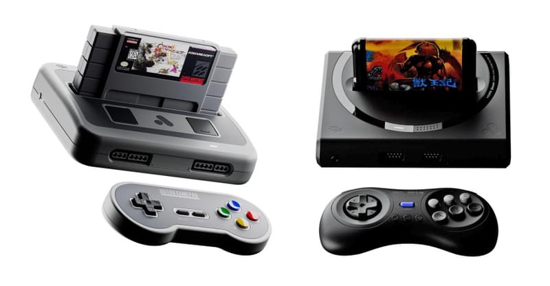 Analogue's Super Nt Plus Adds Wireless Controllers to SNES 2 Analogue Super Nt Plus retro console shown beside a wireless controller and SNES cartridges