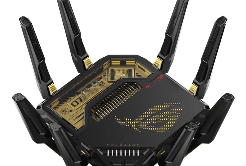 ASUS Wi-Fi 7 router shown during the critical ASUS Wi-Fi 7 firmware update rollout