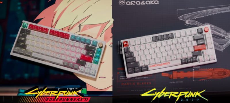 Corsair Unveils New Cyberpunk Peripheral Collection 1 Corsair Cyberpunk peripheral collection featuring a white keyboard, mouse and headset
