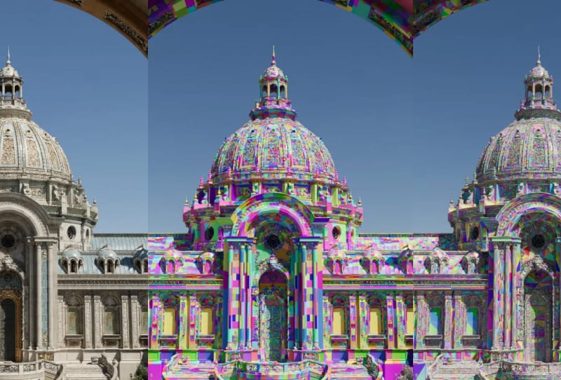 Homepage 2026 2 Illustration of the DirectX Raytracing update showing clustered geometry triangles used for ray tracing