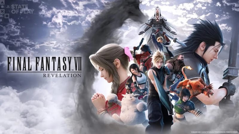 Final Fantasy 7 Revelation boxed physical edition cover art