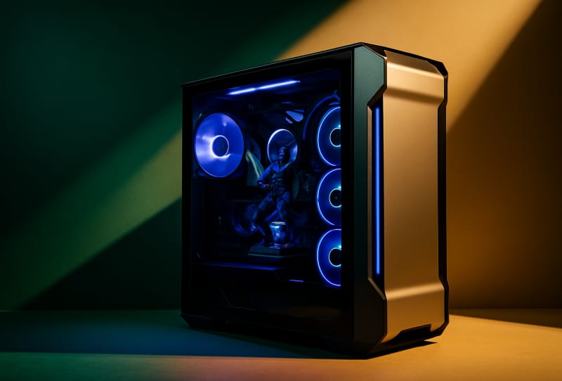 Homepage 2026 2 Gaming PC with high-end graphics card representing demand for a gaming electricity tariff