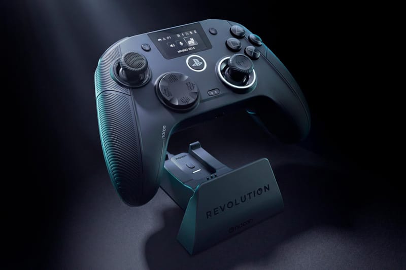Nacon Revolution 5 Unlimited Mixes Phone Audio With PS5 Games 1 Nacon Revolution 5 Unlimited PS5 controller showing its built-in settings screen