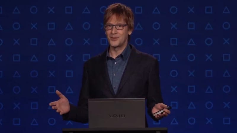 Concept render of a PlayStation 6 console illustrating PlayStation 6 frame generation patent technology