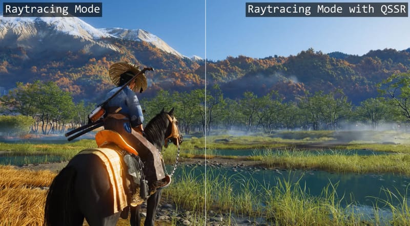 PlayStation 5 console representing new PS5 AI upscaling feature called QSSR