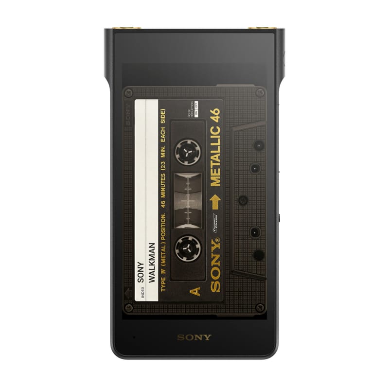 Sony Walkman NW-WM1ZM3 Leads New High-Res Lineup 2 Sony Walkman NW-WM1ZM3 high-resolution digital audio player shown with its touchscreen display