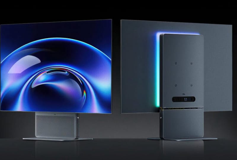 Large OLED gaming monitor representing TCL's upcoming 700Hz OLED monitor panels