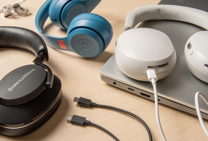Homepage 2026 12 A pair of USB-C headphones plugged into an Android smartphone