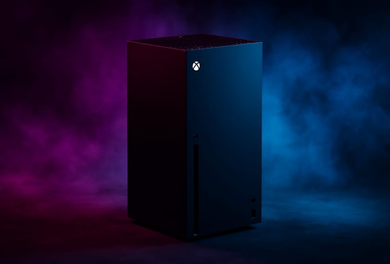 Xbox controller next to a console representing the reported Xbox exclusivity survey on returning games to one platform